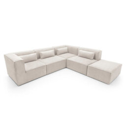 Abakus Direct Doris Large Reversible Corner Sofa With High-Density Foam Available In 6 Colours - thumbnail 4