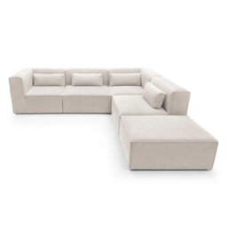 Abakus Direct Doris Large Reversible Corner Sofa With High-Density Foam Available In 6 Colours - thumbnail 3