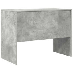 Berkfield Modern Writing Desk Concrete Grey Mdf 100 X 50 X 76 Cm Writing Desk - thumbnail 7