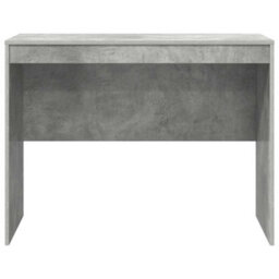 Berkfield Modern Writing Desk Concrete Grey Mdf 100 X 50 X 76 Cm Writing Desk - thumbnail 5