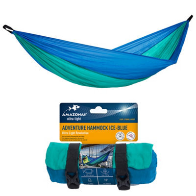 Amazonas Ultralight Camping Hammock Adventure Ice Blue - image 1