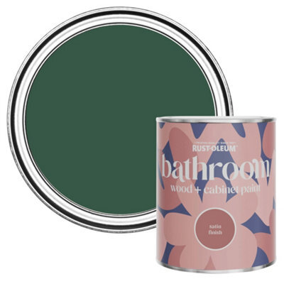 Rust-Oleum The Pinewoods Satin Bathroom Wood & Cabinet Paint 750Ml - image 1