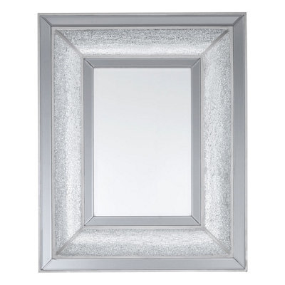 Orsina Glass Mosaic Wall Mirror, Antique Wall Mirror With Bevelled Edges, Modern Wall Mirror For Living Room - image 1