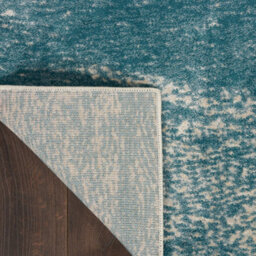 Ivory Teal Luxurious Abstract Modern Easy To Clean Rug For Dining Room Bed Room And Living Room-117Cm X 178Cm - thumbnail 7