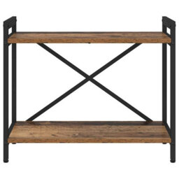 Berkfield Bookcase Old Wood 60 X 30 X 48.5 Cm Engineered Wood - thumbnail 5