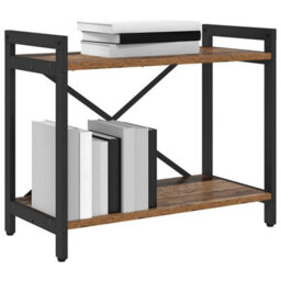 Berkfield Bookcase Old Wood 60 X 30 X 48.5 Cm Engineered Wood - thumbnail 3