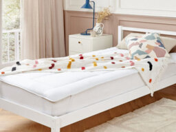 Beliani Polyester Mattress Topper Softguard 3 90 X 200 Cm (Eu Single) - thumbnail 2