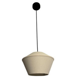 CGC Lighting Cgc Celest Beige Spherical Cotton Fabric 30Cm Lampshade - thumbnail 7