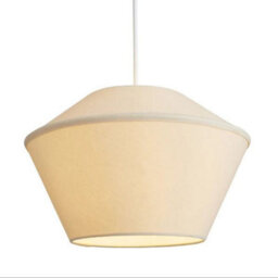 CGC Lighting Cgc Celest Beige Spherical Cotton Fabric 30Cm Lampshade - thumbnail 6