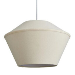 CGC Lighting Cgc Celest Beige Spherical Cotton Fabric 30Cm Lampshade - thumbnail 5