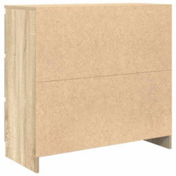 Berkfield Sideboard Sonoma Oak 80X35X76 Cm Engineered Wood - thumbnail 8