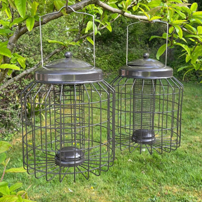 Selections Heavy Duty Squirrel Proof Hanging Bird Nut & Fatball Feeders (Set Of 2) - image 1