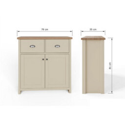 Gfw Lancaster Compact Sideboard Cream - thumbnail 8