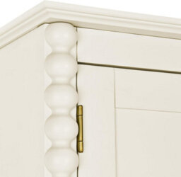 Statement Furniture Cromwell Double Wardrobe With Shelf And Hanging Rail -Linen - thumbnail 7