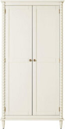 Statement Furniture Cromwell Double Wardrobe With Shelf And Hanging Rail -Linen - thumbnail 3