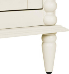 Statement Furniture Cromwell Double Wardrobe With Shelf And Hanging Rail -Linen - thumbnail 9