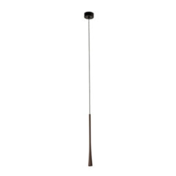 Luminosa Lighting Luminosa Diana 40 Integrated Led Pendant Ceiling Light Dark Brown 2700K