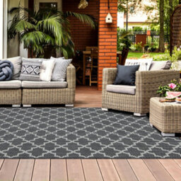 Homeart Outdoor Rugs Easy Cleaning Area Rugs For Balcony,garden,picnic,uv Weather Resistant  Terra Cream, 160 X 230 Cm - thumbnail 4