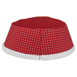 Urbn-Living Urbnliving 55Cm Diameter Christmas Xmas Felt Tree Skirt Collar Base With Elf Legs Fabric Decoration - thumbnail 3