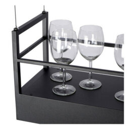 Lucide Miravelle 6 Light Bar Ceiling Pendant Black - thumbnail 7