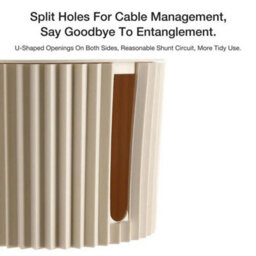 Cable Storage Box Wire Cable Management Socket Safety Tidy - thumbnail 6