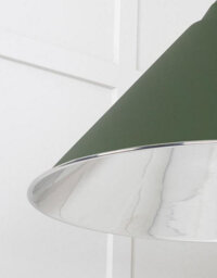 From the Anvil Smooth Nickel Hockley Pendant In Heath - thumbnail 6
