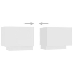 Walplus Tv Cabinet With Led Lights White 180X35X40 Cm - thumbnail 8
