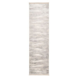 Loomed Greige Super Soft Abstract Fringed Lustre Area Rug 200X290Cm - thumbnail 3