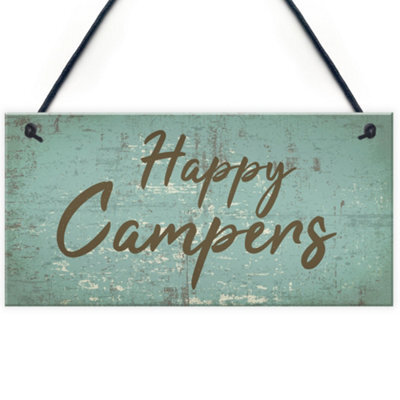 Red Ocean Caravan Signs And Plaques Novelty Camping Holiday Chic Mum Dad Nan Gift For Her - image 1