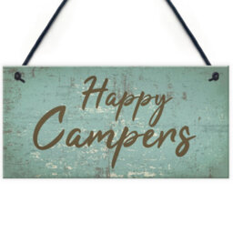 Red Ocean Caravan Signs And Plaques Novelty Camping Holiday Chic Mum Dad Nan Gift For Her - thumbnail 1