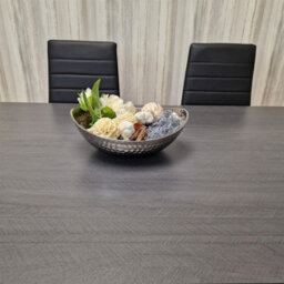 Kosy Koala Dining Table And 4 Chairs Modern Dining Table Set With 4 Black Faux Leather Chairs Dining Room Furniture - thumbnail 5