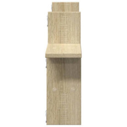 Walplus Wall Shelves 2 Pcs Sonoma Oak 38X12X38 Cm Engineered Wood - thumbnail 5