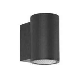 Luminosa Lighting Luminosa Lenta 15W Outdoor Wall Down Lamp Black 4000K Neutral White Ip54
