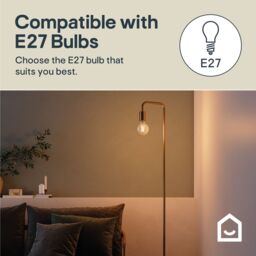 GoodHome Ghlin Satin Antique Brass Effect Floor Lamp - thumbnail 7