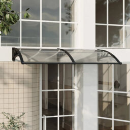 200Cm Door Canopy Awning Outdoor Window Rain Shelter  Wide Alu Frame - thumbnail 3