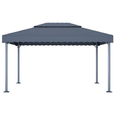 Berkfield Classic Gazebo 400X300 Cm Anthracite Aluminium - image 1