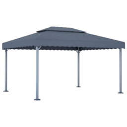 Berkfield Classic Gazebo 400X300 Cm Anthracite Aluminium - thumbnail 2