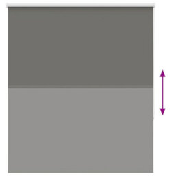 Walplus Grey Blackout Roller Blind 125X130 Cm, Fabric Width 121.6 Cm Polyester - thumbnail 5
