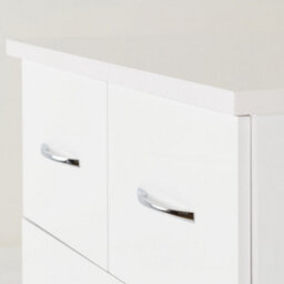 Seconique Nevada 3+2 Drawer Chest White Gloss - thumbnail 5