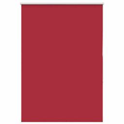 Berkfield Roller Blind Blackout Red 115X150 Cm Fabric Width 110.7 Cm Polyester - thumbnail 2