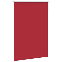 Berkfield Roller Blind Blackout Red 115X150 Cm Fabric Width 110.7 Cm Polyester - thumbnail 3