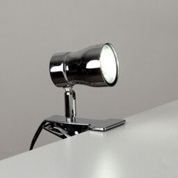 Valuelights Adjustable Clamp On Desk Lamp Spotlight In Polished Chrome Finish - thumbnail 2
