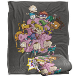 Rugrats Silky Chair Supersoft Blanket Multicoloured (One Size) - thumbnail 2
