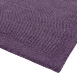 Purple Simple And Stylish Wool Handmade Modern Plain Rug For Living Room And Bedroom-160Cm X 230Cm - thumbnail 2