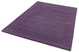 Purple Simple And Stylish Wool Handmade Modern Plain Rug For Living Room And Bedroom-160Cm X 230Cm - thumbnail 3