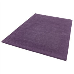 Purple Simple And Stylish Wool Handmade Modern Plain Rug For Living Room And Bedroom-160Cm X 230Cm - thumbnail 5