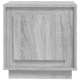 Berkfield Bedside Cabinet Grey Sonoma 44X35X45 Cm Engineered Wood - thumbnail 7