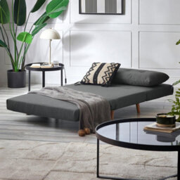 Julian Bowen Rowan Single Sofabed - Mid Grey - thumbnail 2