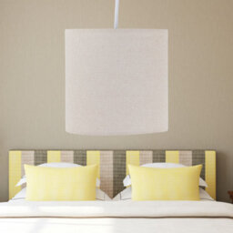 First Choice Lighting Natural Linen 15.5Cm Table Lamp Shade - thumbnail 7