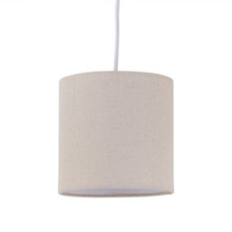 First Choice Lighting Natural Linen 15.5Cm Table Lamp Shade - thumbnail 1
